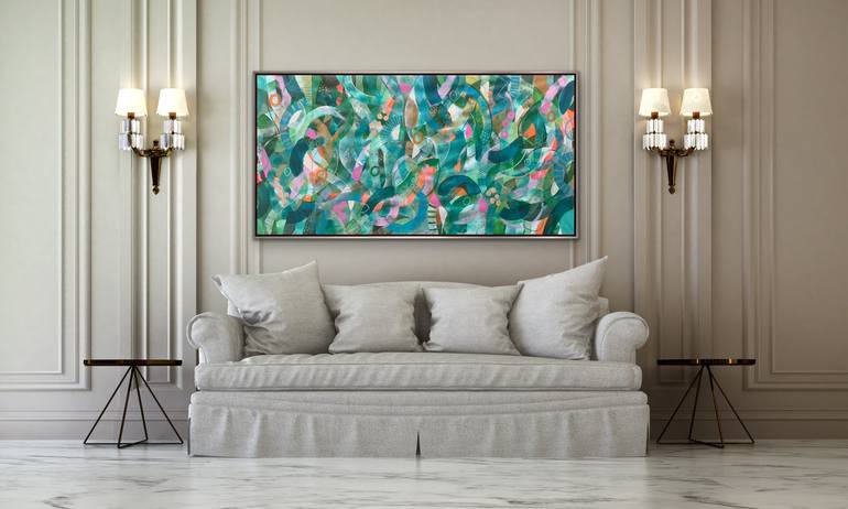 Original Abstract Painting by Rashna Hackett