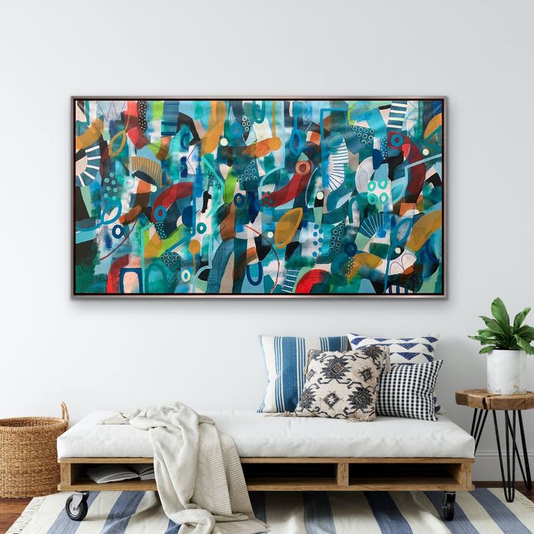 Original Abstract Painting by Rashna Hackett