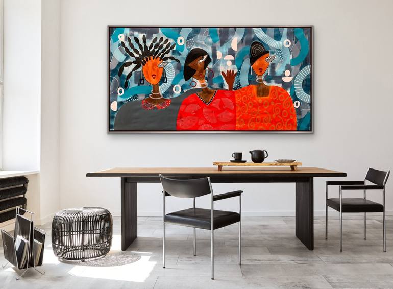 Original Contemporary Women Painting by Rashna Hackett