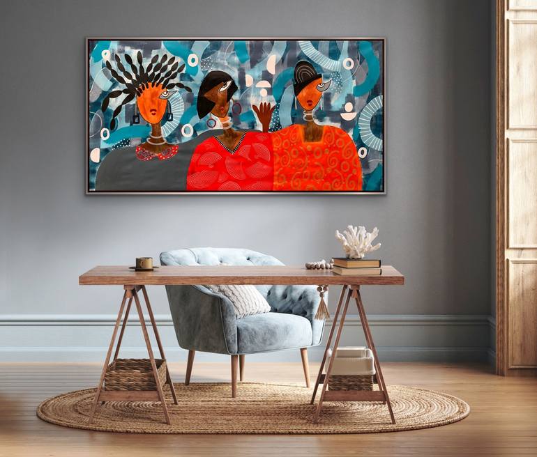 Original Contemporary Women Painting by Rashna Hackett