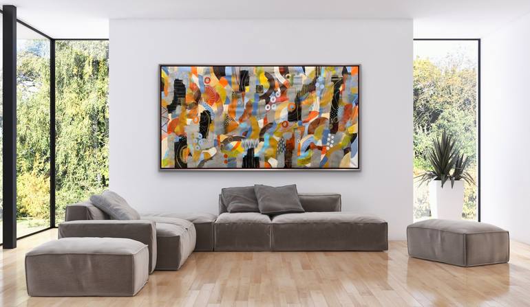 Original Abstract Painting by Rashna Hackett