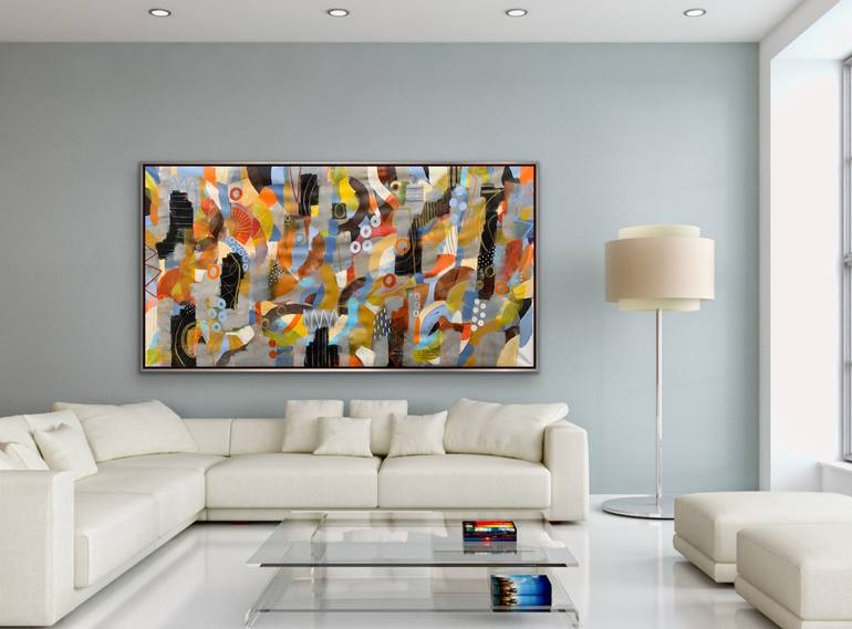 Original Abstract Painting by Rashna Hackett