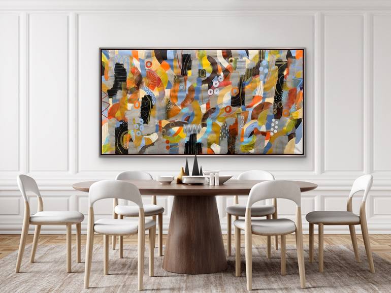 Original Abstract Painting by Rashna Hackett