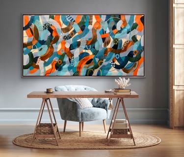 Original Abstract Paintings by Rashna Hackett