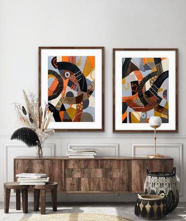 Original Abstract Paintings by Rashna Hackett