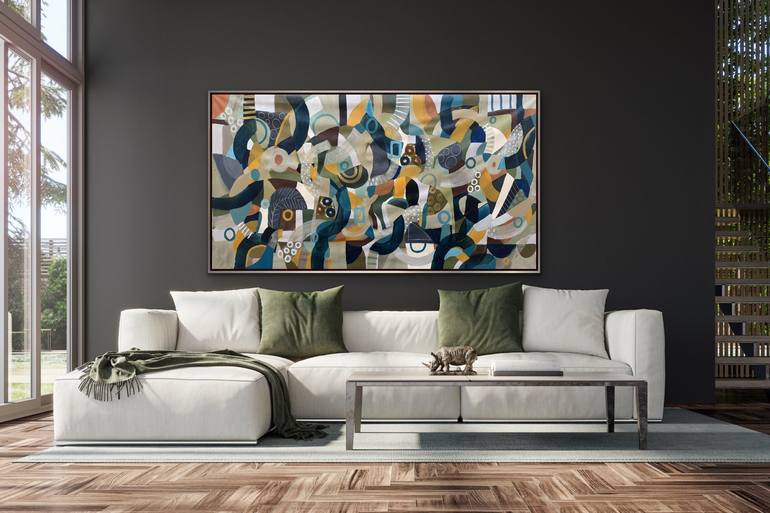 Original Abstract Painting by Rashna Hackett