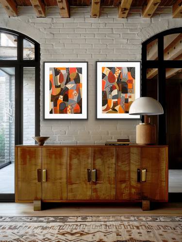 Original Abstract Paintings by Rashna Hackett