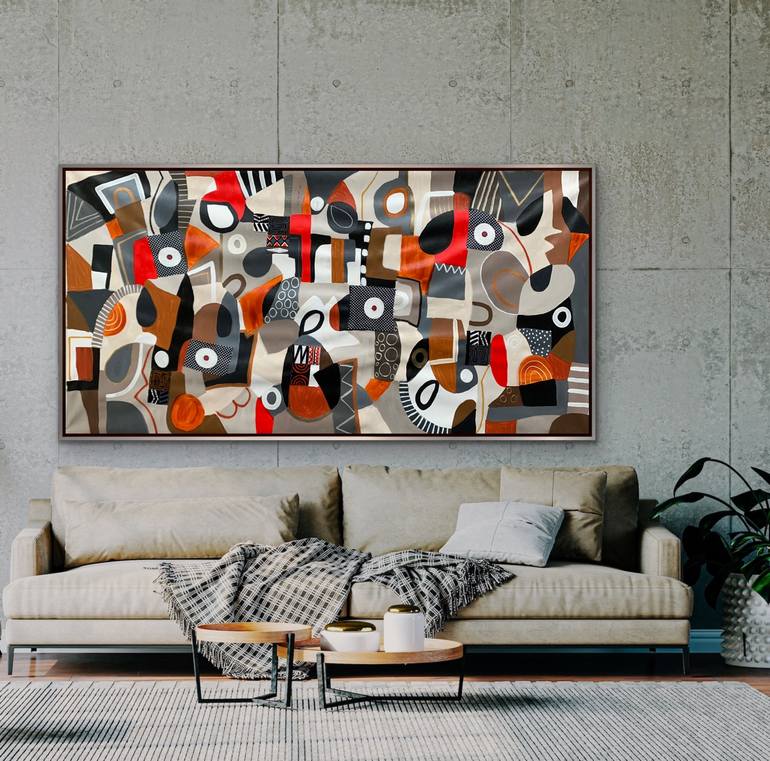 Original Abstract Painting by Rashna Hackett