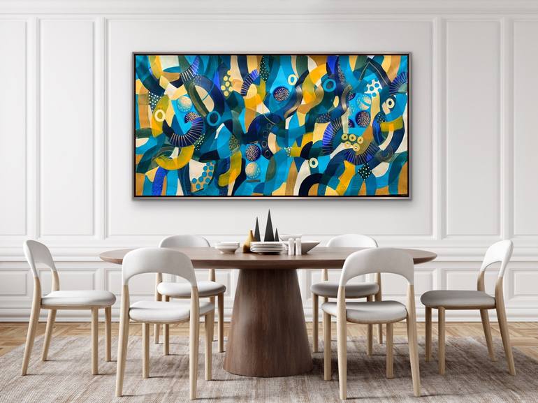 Original Abstract Painting by Rashna Hackett