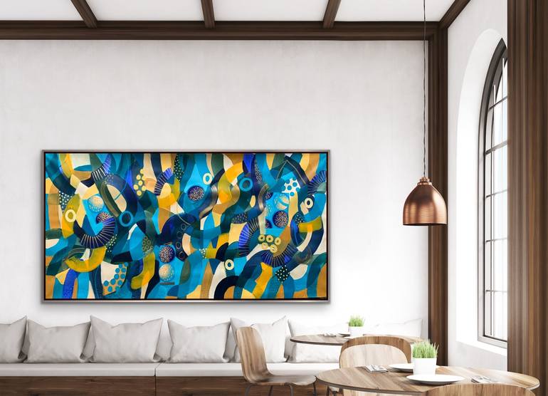 Original Abstract Painting by Rashna Hackett