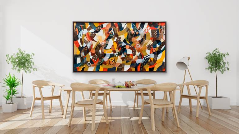 Original Abstract Painting by Rashna Hackett