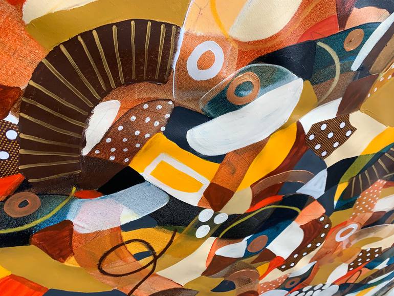 Original Abstract Painting by Rashna Hackett