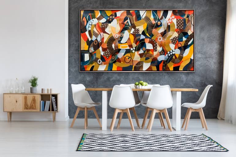 Original Abstract Painting by Rashna Hackett