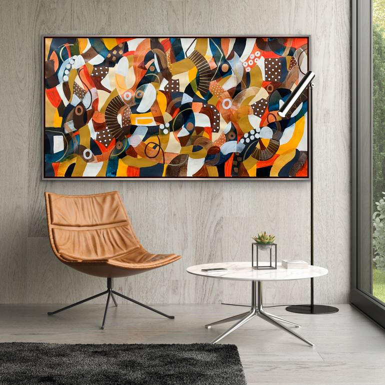 Original Abstract Painting by Rashna Hackett