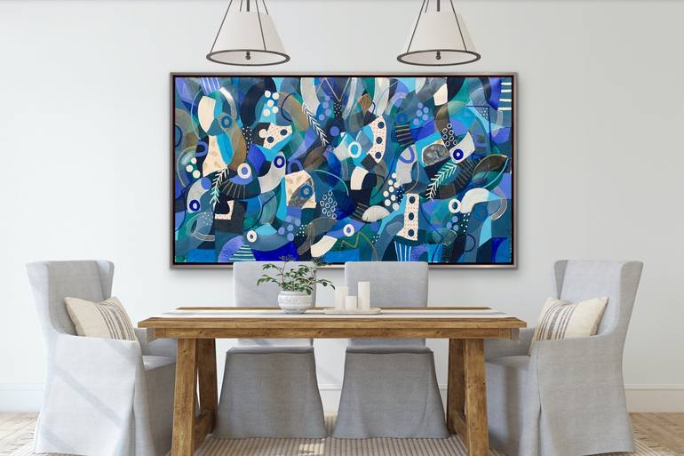 Original Abstract Paintings by Rashna Hackett