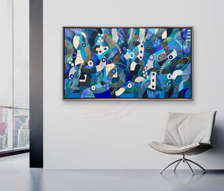 Original Abstract Painting by Rashna Hackett