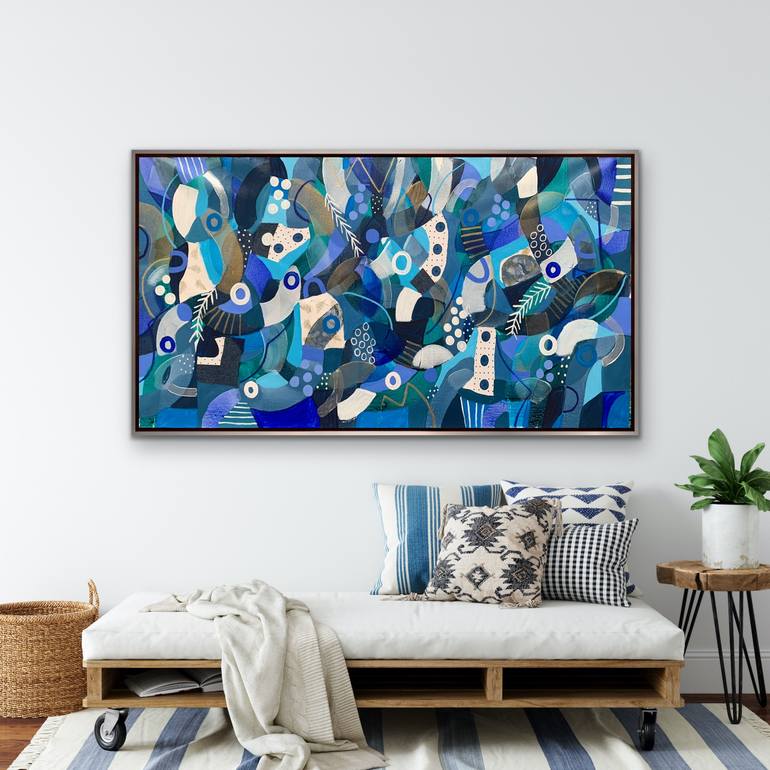 Original Abstract Painting by Rashna Hackett