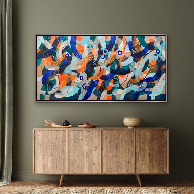 Original Abstract Painting by Rashna Hackett