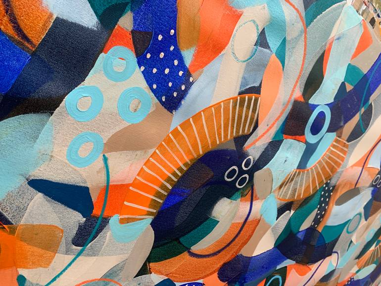 Original Abstract Painting by Rashna Hackett