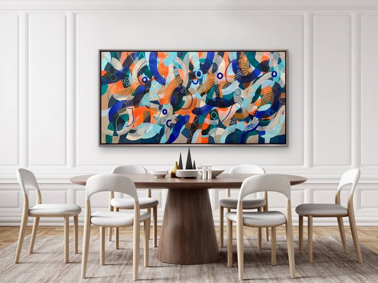 Original Abstract Painting by Rashna Hackett