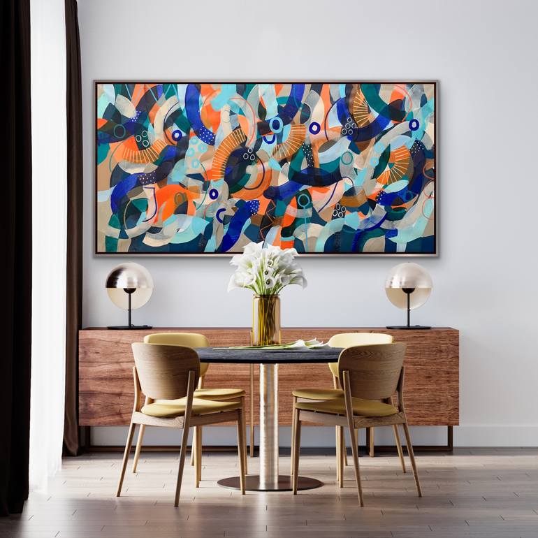Original Abstract Painting by Rashna Hackett