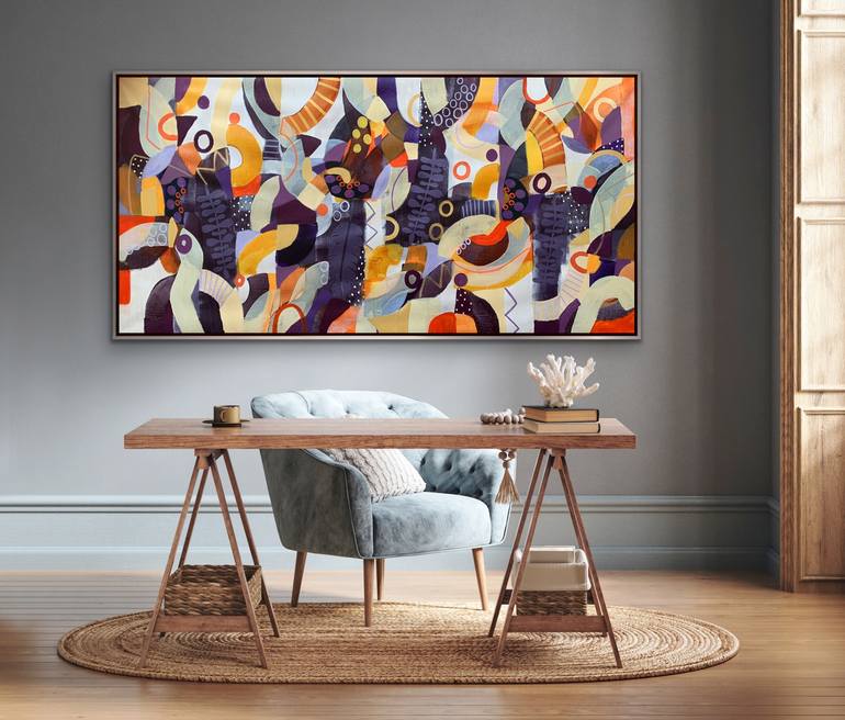 Original Abstract Painting by Rashna Hackett