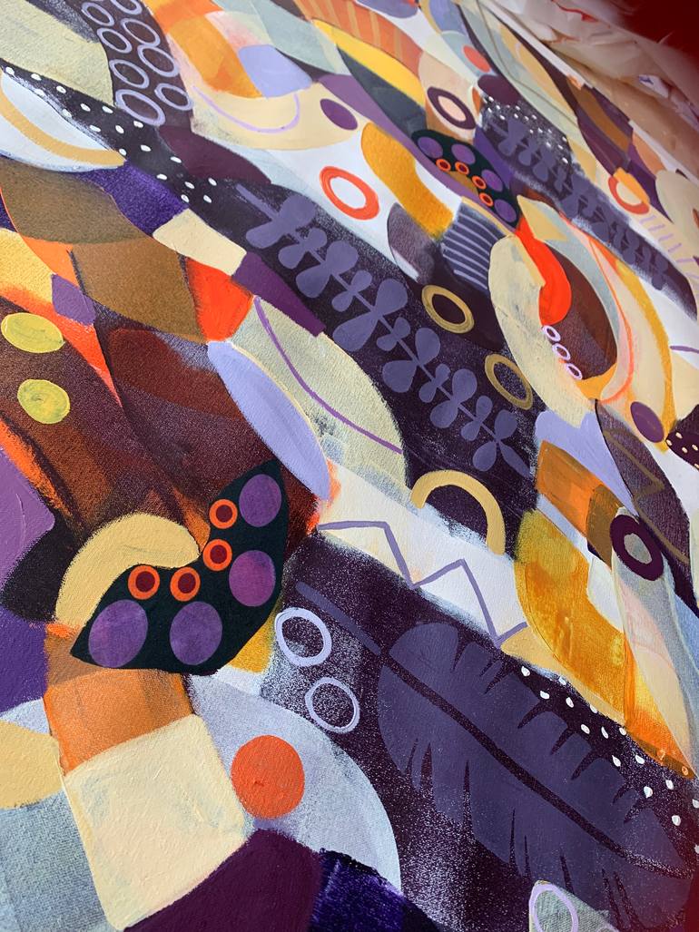 Original Abstract Painting by Rashna Hackett