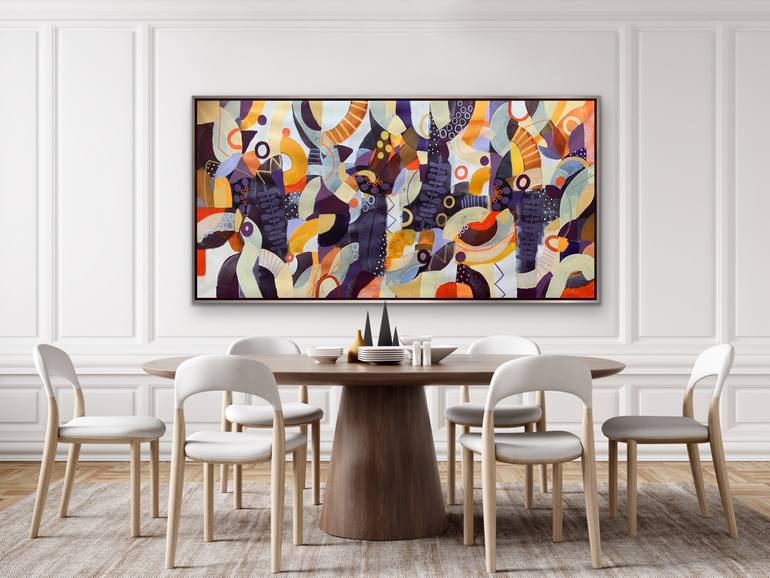 Original Abstract Painting by Rashna Hackett