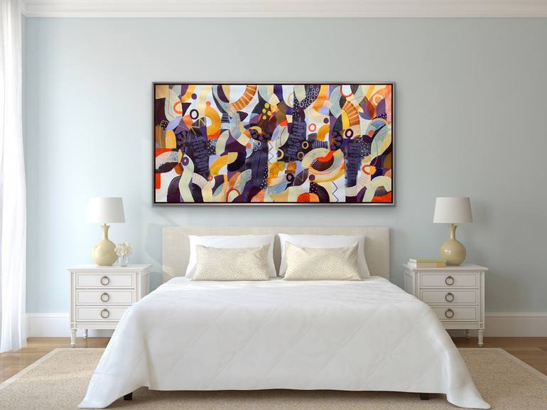 Original Abstract Painting by Rashna Hackett