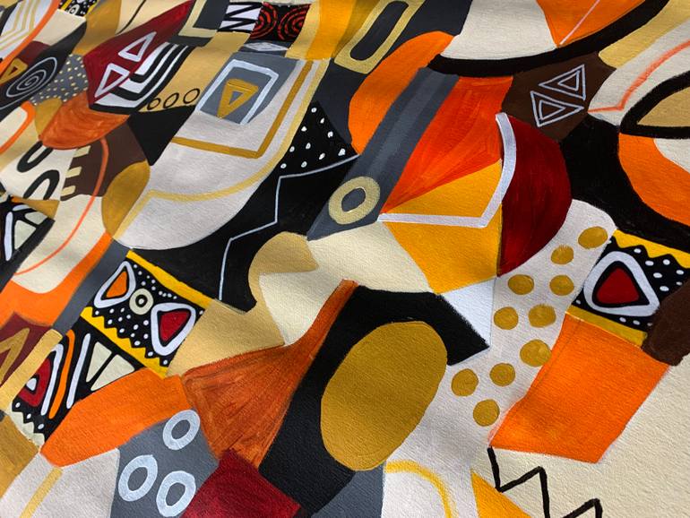 Original Abstract Painting by Rashna Hackett