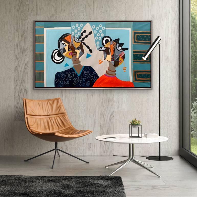 Original Abstract Painting by Rashna Hackett