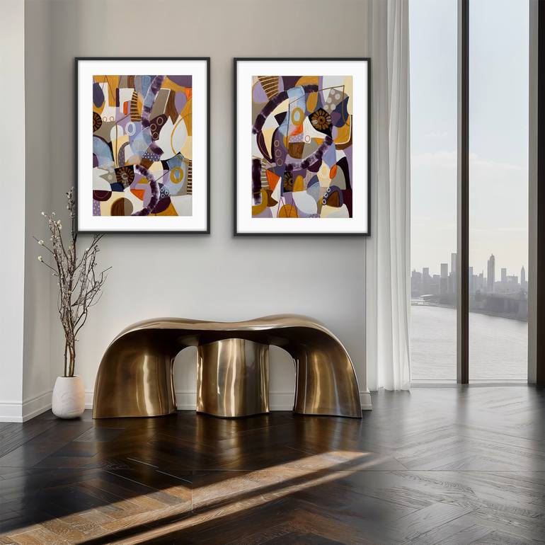 Original Abstract Painting by Rashna Hackett