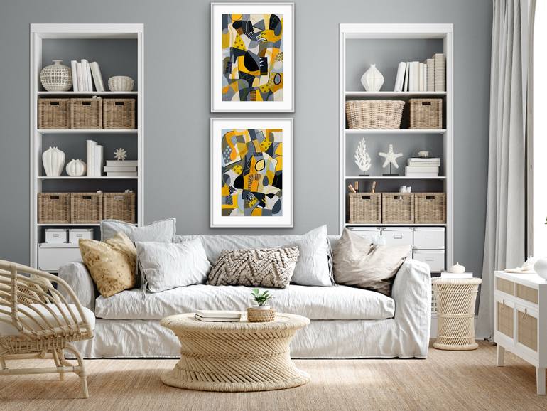 Original Abstract Painting by Rashna Hackett