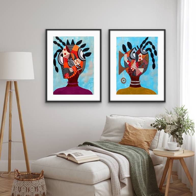 Original Abstract Painting by Rashna Hackett