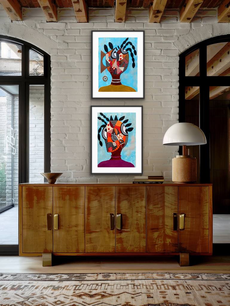 Original Abstract Painting by Rashna Hackett