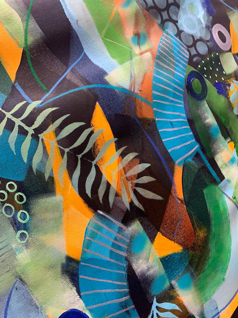 Original Abstract Painting by Rashna Hackett