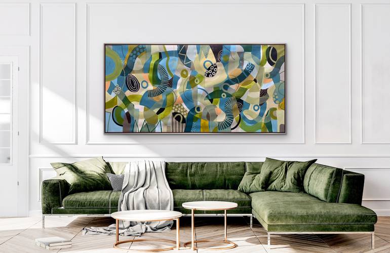 Original Abstract Painting by Rashna Hackett