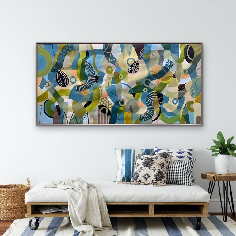 Original Abstract Painting by Rashna Hackett