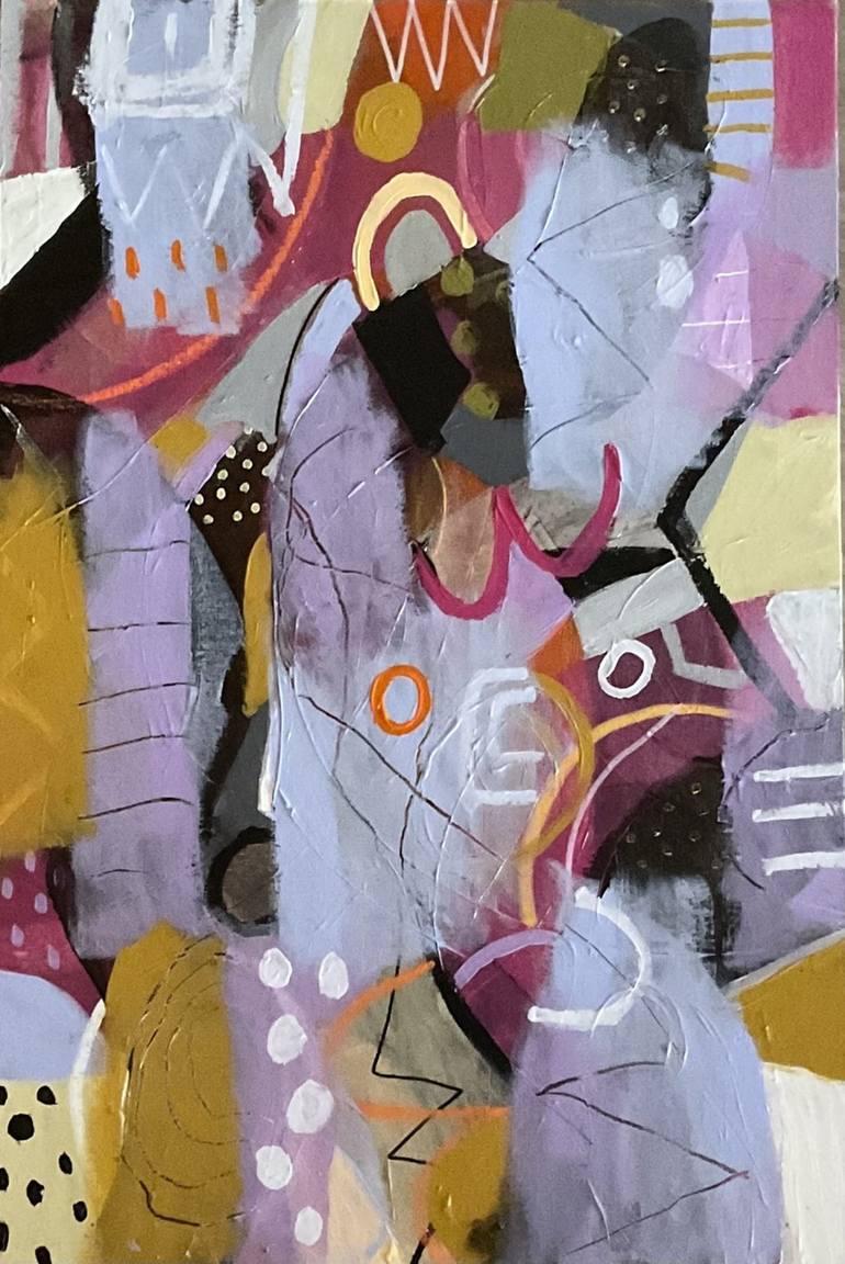 Original Abstract Painting by Rashna Hackett