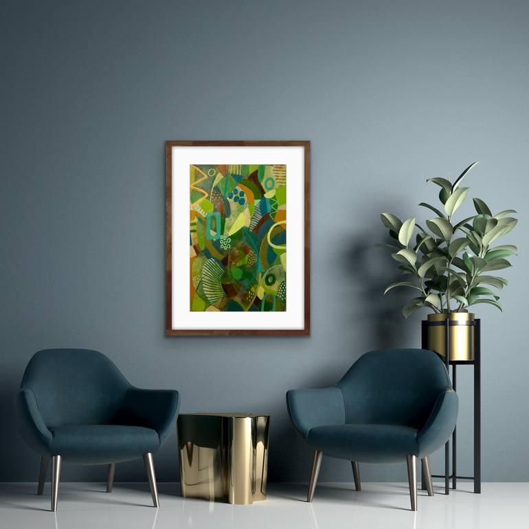 Original Abstract Painting by Rashna Hackett