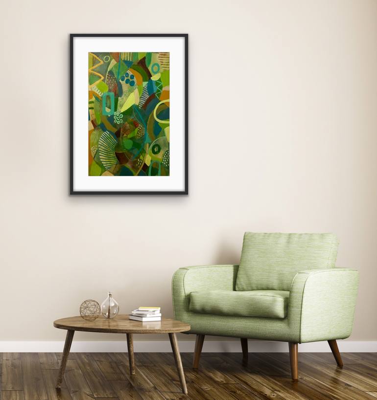 Original Abstract Painting by Rashna Hackett