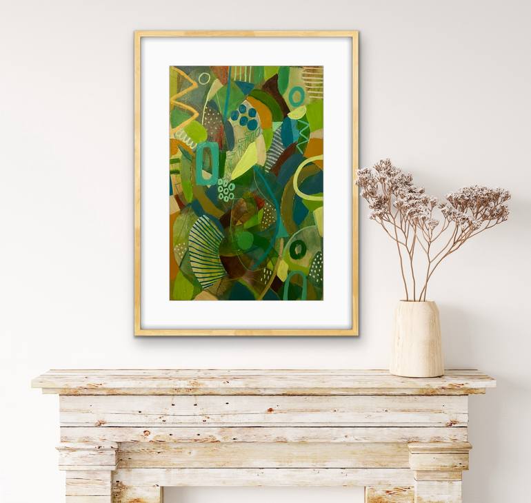 Original Abstract Painting by Rashna Hackett