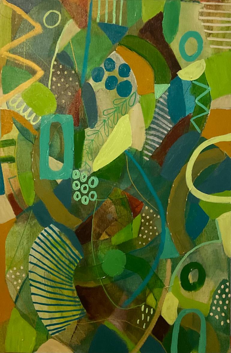 Original Abstract Painting by Rashna Hackett