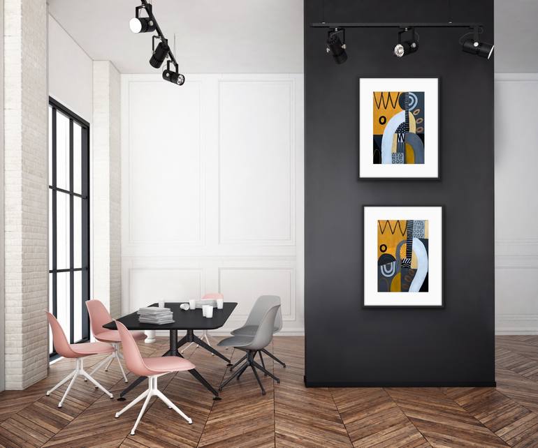Original Abstract Painting by Rashna Hackett