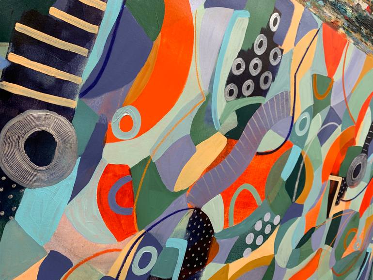 Original Abstract Painting by Rashna Hackett