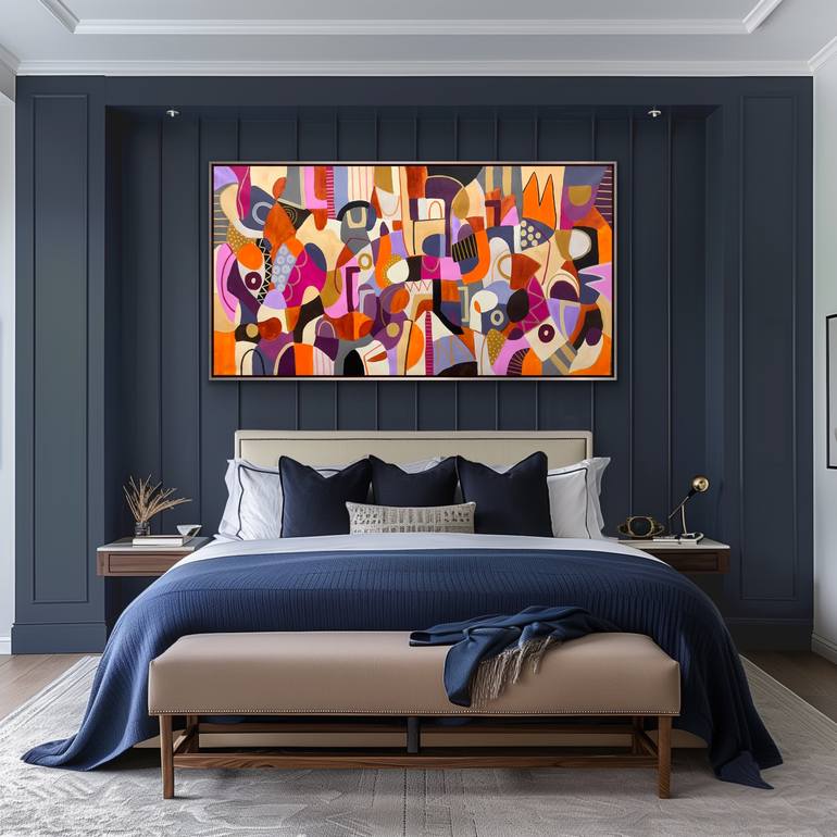 Original Abstract Painting by Rashna Hackett