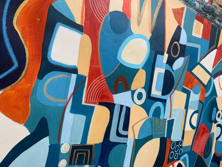 Original Abstract Painting by Rashna Hackett