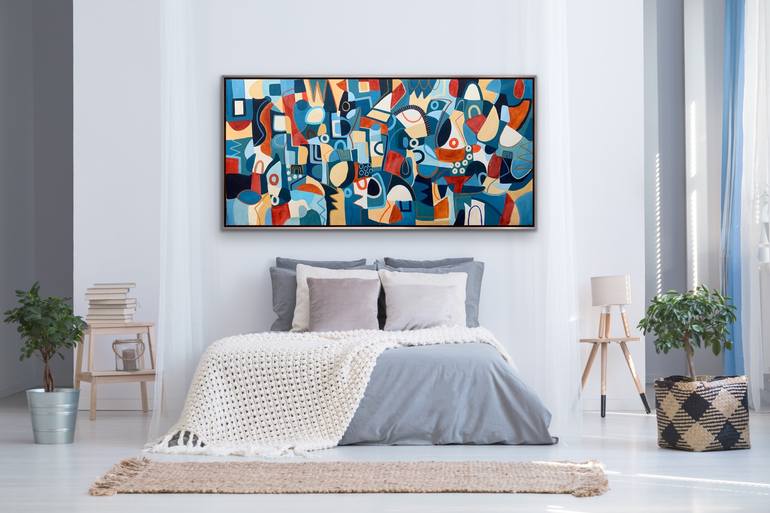 Original Abstract Painting by Rashna Hackett
