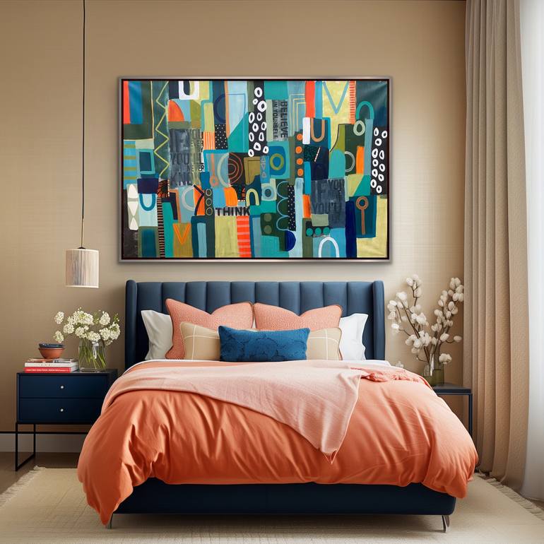 Original Abstract Painting by Rashna Hackett