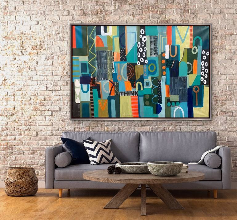 Original Abstract Painting by Rashna Hackett